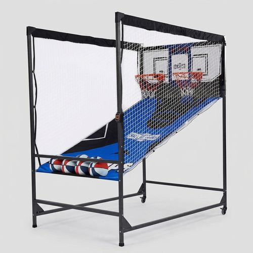 88-in Cage Arcade Basketball with extra-wide 54-in playfield