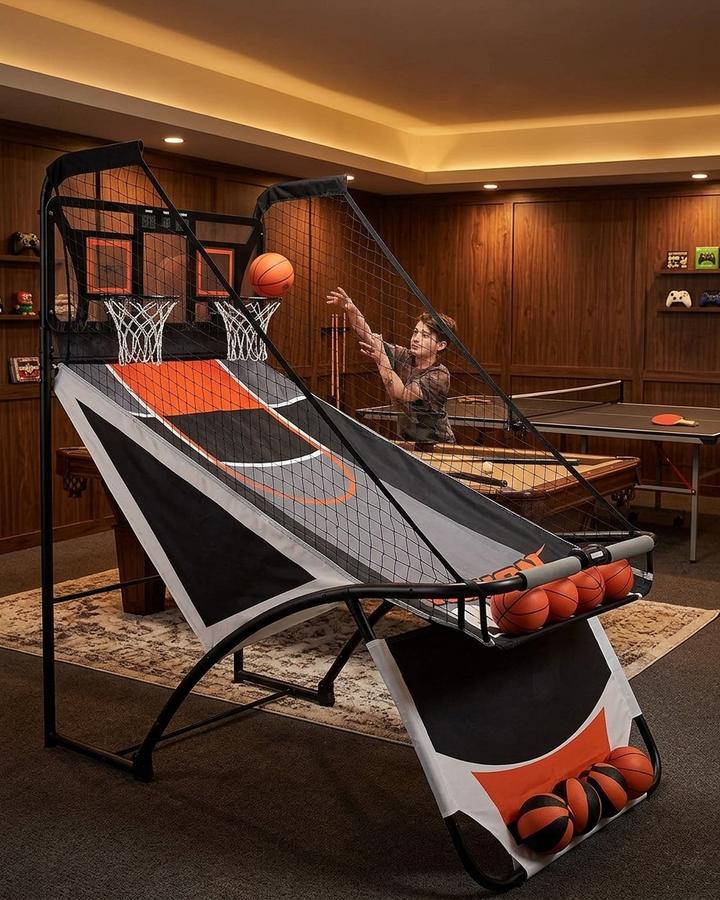 Arcade basketball backboard comparison
